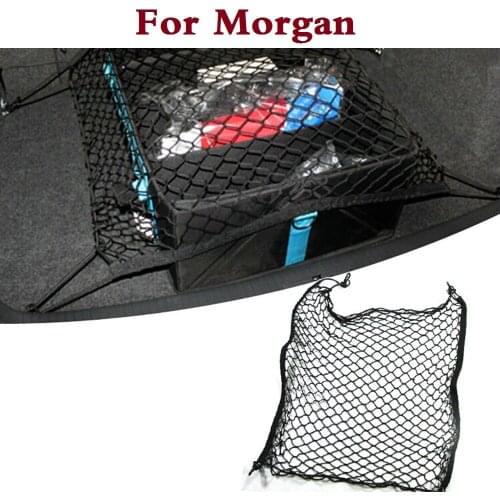 70*70CM * 4 Hooks Car Cargo Net Mesh Net Storage Tidying bag For Morgan Aero SuperSports AeroMax Plus 4 Plus 8 Roadster