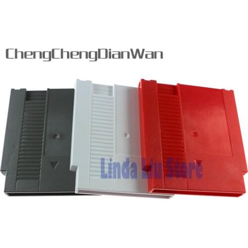 ChengChengDianWan Hard Plastic Case Cartridge Shell Cover For NES 60Pin To 72Pin Game Card Adapter For NES Game 10pcs/lot