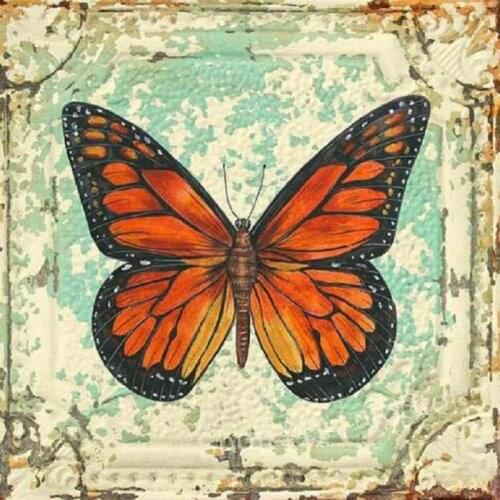 MHD 5d diy diamond painting butterfly full square / round rhinestone 3d diamond embroidery mosaic decoration kit