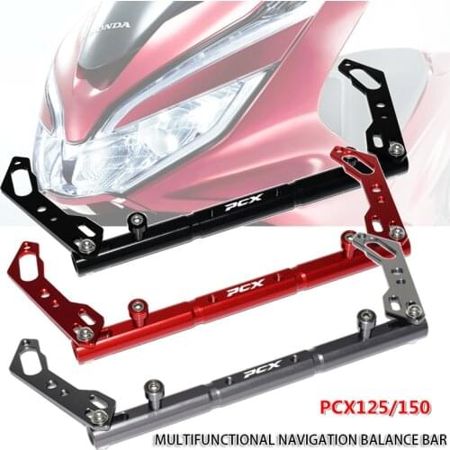 Motorcycle Handlebar Mutifunctional Cross Bar Steering Damper Balance Lever For HONDA PCX125 PCX150 PCX 125 PCX 150