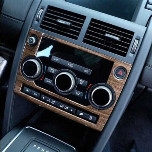 Front Console Dashbaord Air Button Model Decorative Cover Trim Sticker For Discovery Sport Interior Accessories