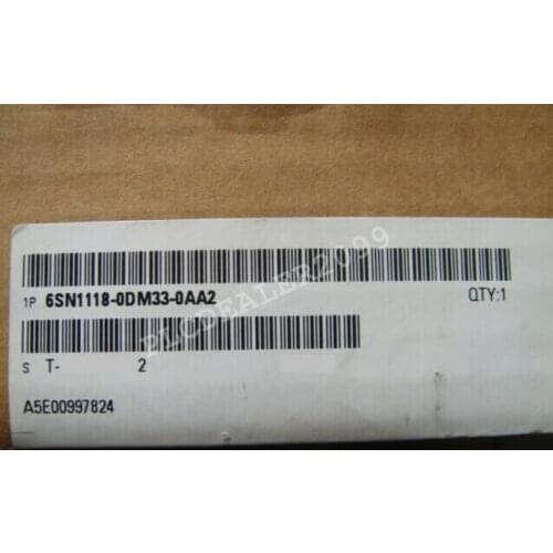 New Siemens Siemens 6SN1118-0DM33-0AA2 SIMODRIVE Control Unit 6SN11180DM330AA2