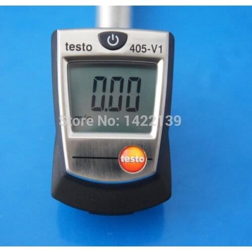 New Testo 405-V1 Mini Hot-Wire Thermo-Anemometer Tester 0 to +10 m/s