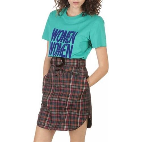 Patads French womens wear S autumn and winter British style skirt with belt atypique j4220h