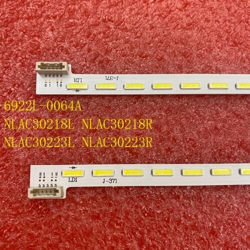 2pcs LED Backlight Strip for Sony KDL-42W8052A KDL-42W800A KDL-42W807A KDL-42W805A 6922L-0064A NLAC30218L NLAC30218R NLAC30223R