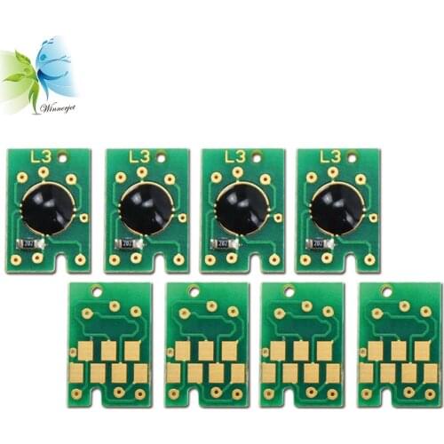 WINNERJET 3sets/lot Double MK C M Y Resettable Cartridge Chip For Epson 7450 9450 7400 9400 Printer