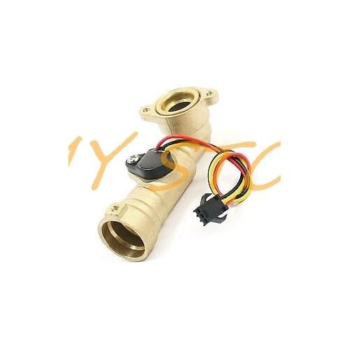 SEN-HW21RA DC3-18V DC5V G1/2 Bayonet Type Install 1-30L/min Hall Effect Water Flow Sensor Switch Flowmeter