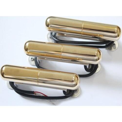 Artec Lipstick Tube Single Coil Guitar Pickup Gold
