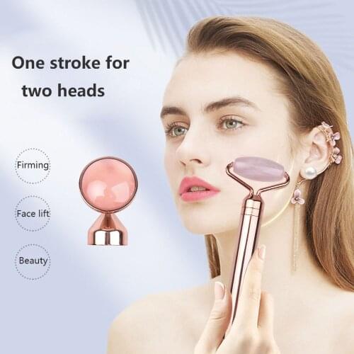 Facial Roller Massage bar 2 in 1 Resin plastic Face beauty bar for Lifting Facial Massage Electric Vibrating Slimming Massager