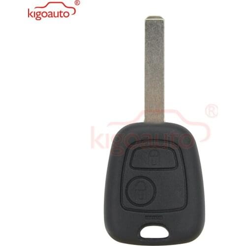 Smart Car Remote Key for Citroen Peugeot 2 Button 434mhz VA2 ID46 Electronic Chip On Board Kigoauto