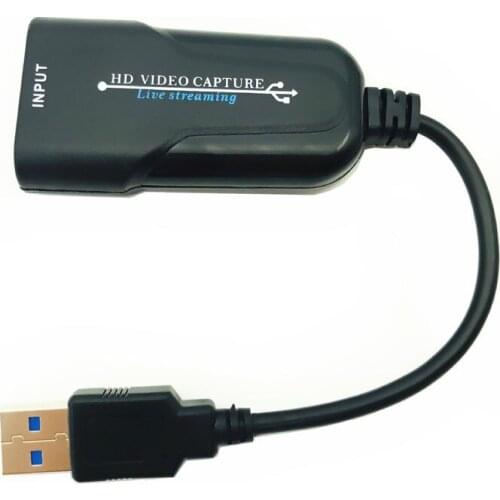 HDMI Capture Card Video Capture Device HDMI USB 3.0 1080P 60fps Video Grabber Recording For PC PS4 Game HD Camera Live Streaming