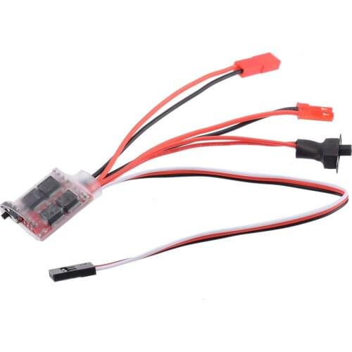 1pcs 30A 4-8V Mini Brushed Electric Speed Controller ESC Brush Electronic Motor Speed Controller For RC Car Accessories