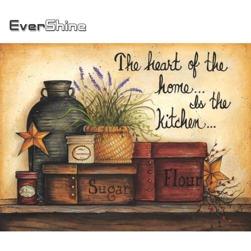 Evershine 5D Diamond Embroidery Full Square Cartoon Diamond Painting Cross Stitch Kit Diamond Mosaic Full Display Wall Stickers