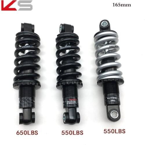 KS EXA Soft Rear Shock Absorber Mountain Bike Suspension Shocks Spring Kindshock Durable Downhill MTB Bicycle 165MM*550lbs 650lb