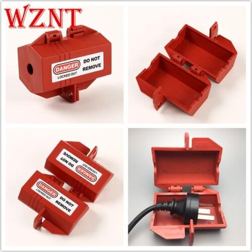 Free shipping plug lock box Lock washer television Box air conditioner plug Electric plug lockout