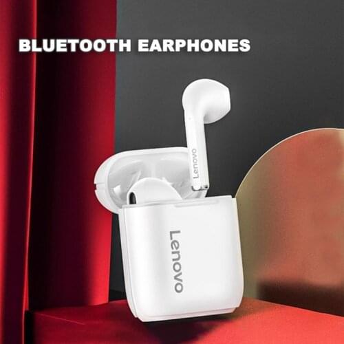 Lenovo LP2 Wirless Bluetooth 5.0 Earphones Stereo Bass Touch Control Wireless Headphone Sports Earbuds Waterproof Headset Mic