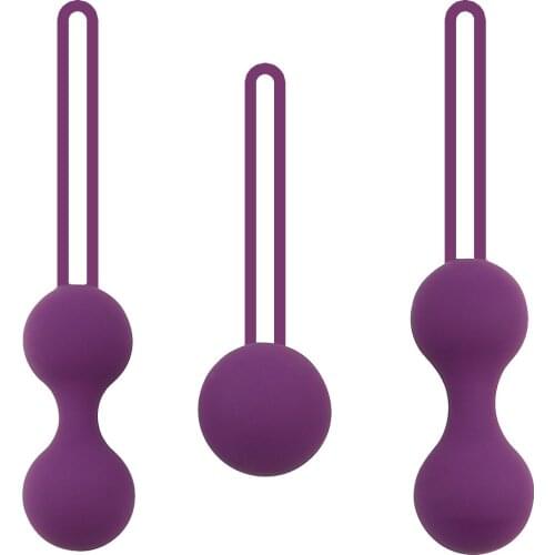 Safe Silicone Smart Vagina Ball Kegel Ball Ben Wa Ball Vagina Tighten Exercise Machine Vaginal Geisha Ball Sex Toys for Women
