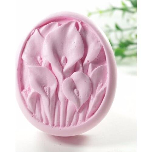 Flower Mould S425 Craft Art Silicone 3D Soap Mold Craft Molds DIY Handmade Candle Molds