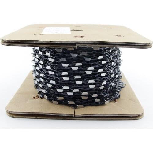 Farmertec Made 25FT Roll Chain .3/8''Pitch .058''Gauge Compatible with Stihl Dolmar W 10PCS Matched Connecting links and 6 Boxes