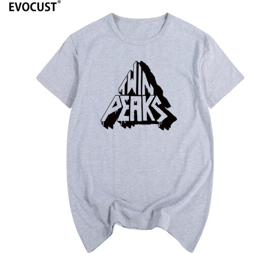 Twin Peaks Retro Laura Palmer Summer print T-shirt Cotton Men T shirt New women TEE