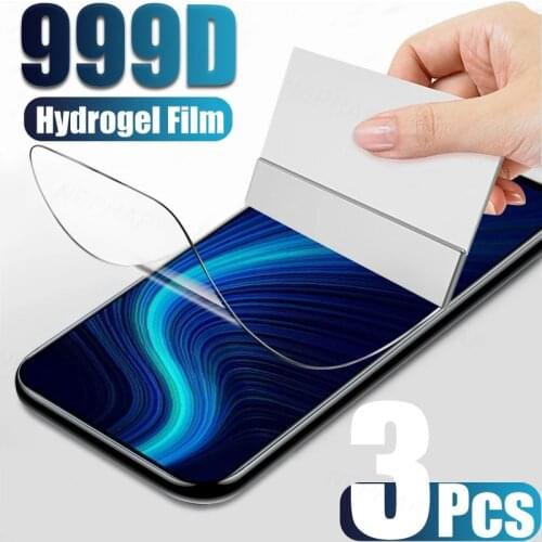 3Pcs Hydrogel Film For Huawei Honor X10 9X Pro 9A 9C 9S Screen Protector For Honor 10X 9X Lite 8X 8A 8C 8S 10i 9i 20S 20i Film