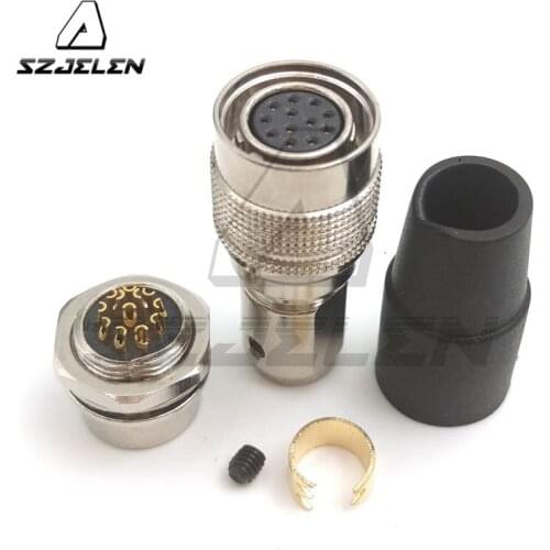 Hirose Connector 12 pin plug socket, HR10A-10P-12S/HR10A-10R-12P,Camera cable connector, Communication connector