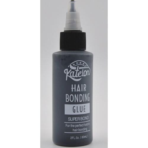 2FL.Oz(60ml) Black Professional Hair Weaving Bond Anti-fungus Hair Bonding Glue Super Bond For The Perfect Hold In Hair Bonding