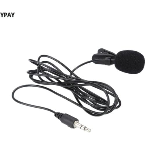 Mini Lavalier Microphone 3.5mm Jack Tie Clip Microphones Recording Phone Pc Clip-on Lapel For Talking Singing Speech