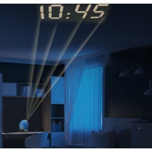 New LED sunrise and sunset wake-up lamp FM radio color lights music atmosphere alarm clock led clock