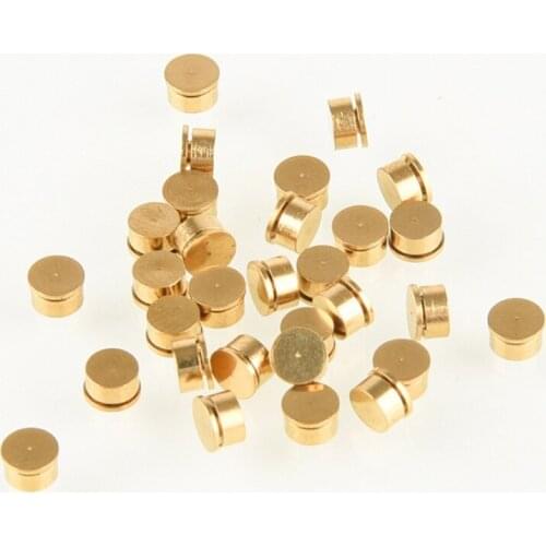 Q39C 10 Pcs Rotary Bearing Base Tool Suitable for 3D Rings Nail Deco Phone Case Charms DIY Jewelry Accessories Handcrafting