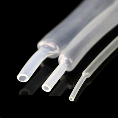 Heat shrink tube 3:1 Transparent 1 m / lot double wall glue tube diameter 1.6 / 2.4 / 3.2 / 4.8 / 6.4 / 7.9 / 9.5 / 12.7/25.4mm