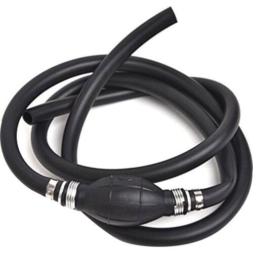 Gasoline Siphone Hose Oil Extractor Chemical Pumping Valve Pipette Large Self-priming Bold Car Manual Fuel Tank Suction Pipe