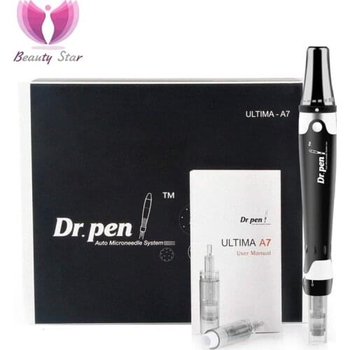 Ultima Dr.pen A7 Derma MicroNeedling Pen Derma Rolling Auto Mcro Needle Cartridges Pen Microneedling System Beauty Skin Care