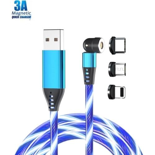 USB-C Cable For Sony Xperia XZ1 Luminous Magnet Cable For XperiaXZ2 Premium data Cable For Xperia XZ Premium Magnetic Charger