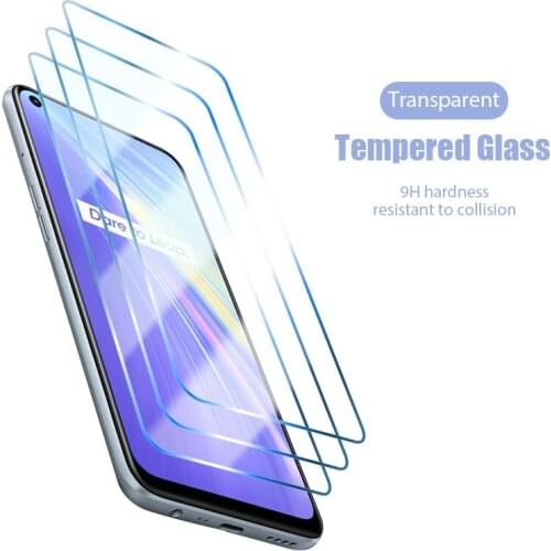 Anti Scratch Full Coverage Screen Protector for Realme 5s 5i 5 3 2 Pro 3i 1 Tempered Glass for Realme 7 6 Pro 6s 6i Front Film