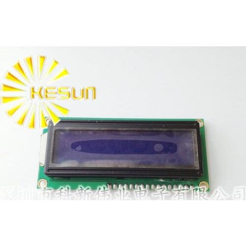 10pcs x LCD1602 LCD 1602 blue screen with backlight LCD display 1602A-5v
