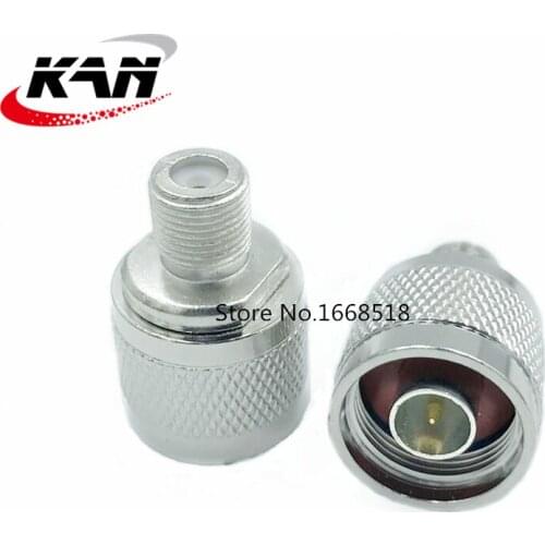 Promotion copper core N head rf coaxial connector N to F high frequency F head wired antenna mobile signal connector