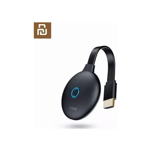 New Youpin HaGiBis HD Wireless Projector Black 2.4G+5G HD 1080P automatic upgrade support mobile phone / tablet / computer