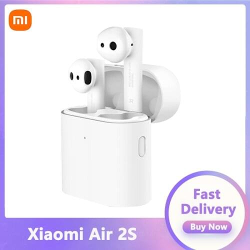 Original Xiaomi Airdots Pro 2S Wireless Earphones TWS Mi True Earbuds Air 2S Stereo Control Dual with Mic Bluetooth Headset
