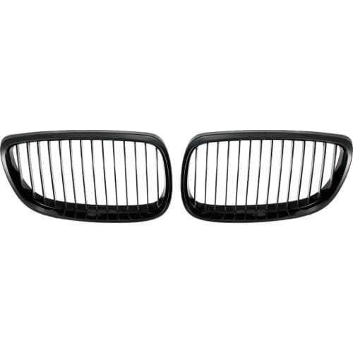 Shiny Gloss Black Grill for BMW E92 E93 3 Series Coupe Cabriolet 06-09 Grille Pre-facelift