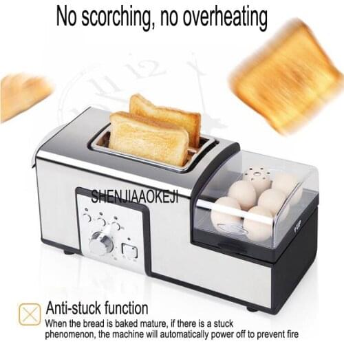 Home Toaster Breakfast toaster HX-5090 steaming and boiling Multifunctional stainless steel Steam egg Machine 100V-240V/50/60HZ
