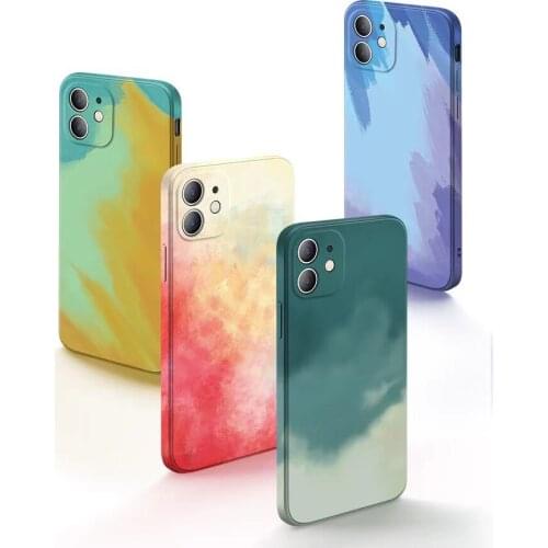 Hot Sale Summer Case For iphone12 11Pro Max 7G 8G XR XS Colorful Back Case for iphone11 DHL Free 30pcs