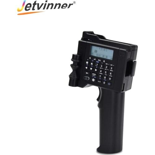 Jetvinner Portable Label Printer Handheld Inkjet Printers for Food Packing, Plastic, Glass, Metal, Pipe, Stone, Wood Board