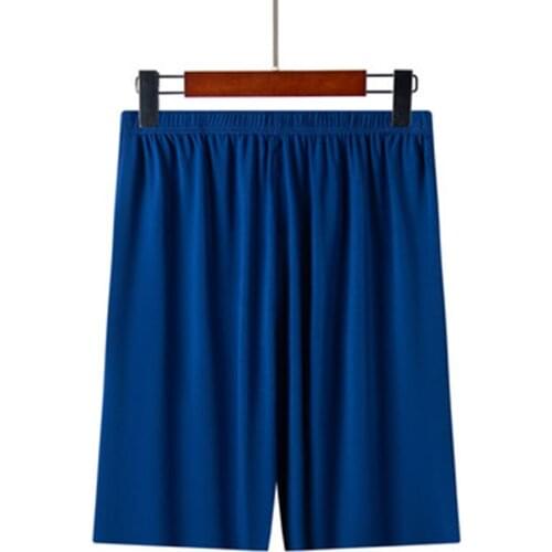 Summer Ice Silk Mens Sleep Bottoms Casual Sleepwear Comfortable Boxer Shorts Underwear Soft Male Loose Home Pajama Tracksuit