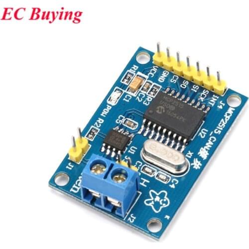 MCP2515 CAN Bus Driver Module Board TJA1050 Receiver SPI For 51 MCU ARM Controller Interface For Arduino Electronic DIY Kit