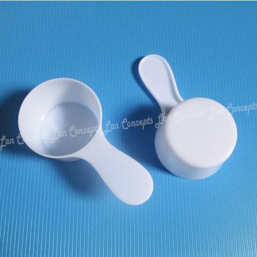 25 gram Food Grade PP Spoon 50ML Plastic Measuring Scoop Kitchen Tools 25g Measure Spoons - white 200pcs/lot free shipping