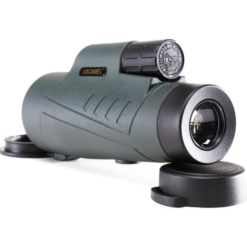 HD Telescope 10X50 Zoom Monocular Binoculars Clear Weak Night Vision Pocket Telescope For Hunting Adventure Camping