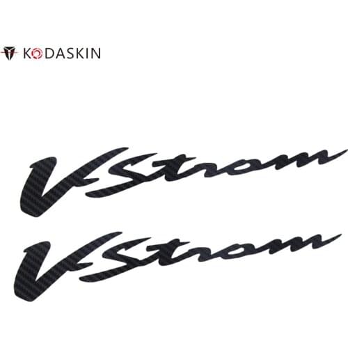 KODASKIN Motorcycle Stickers Carbon 2D Decal fit for Suzuki Vstrom DL650 DL1000