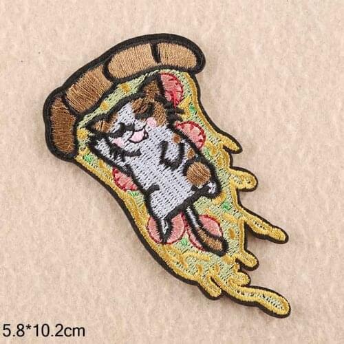 Mouse Iron On Full Embroidered Clothes Patches For Girl Woman Clothing Stickers Garment Wholesale