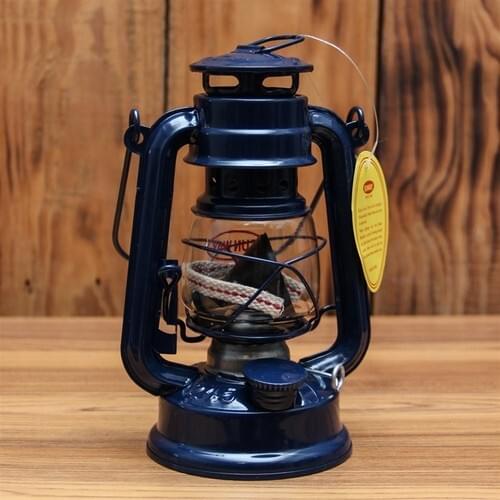 Intent Gas Lamp Big size-24 cm-Navy Blue-Decorative-Camping-Outdoor